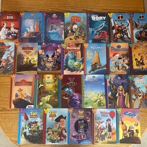 Disney Wonderful World of Reading Books -Lot of 25